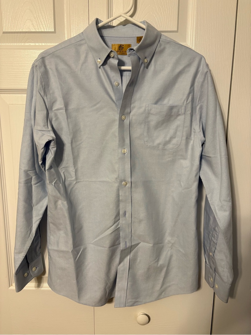 Class Club Pale Blue Button-Down Dress Shirt